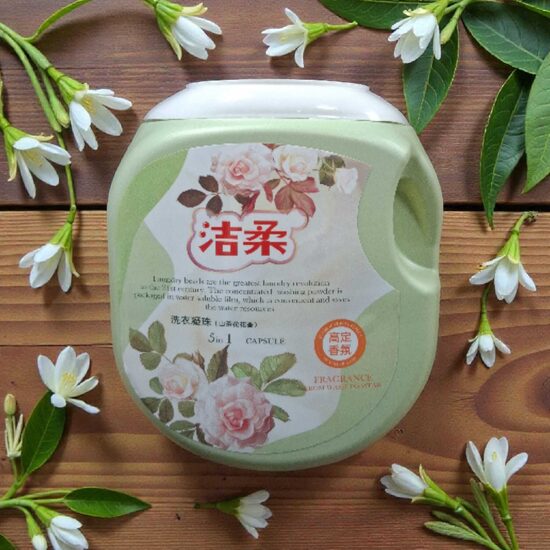 Fragrance veļas mazgāšanas kapsulas (5-in-1) ar rožu aromātu 140gb